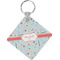 Nurse Diamond Plastic Keychain w/ Name or Text