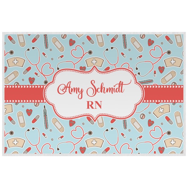 Custom Nurse Laminated Placemat w/ Name or Text