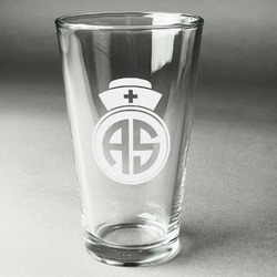 Nurse Pint Glass - Engraved (Personalized)