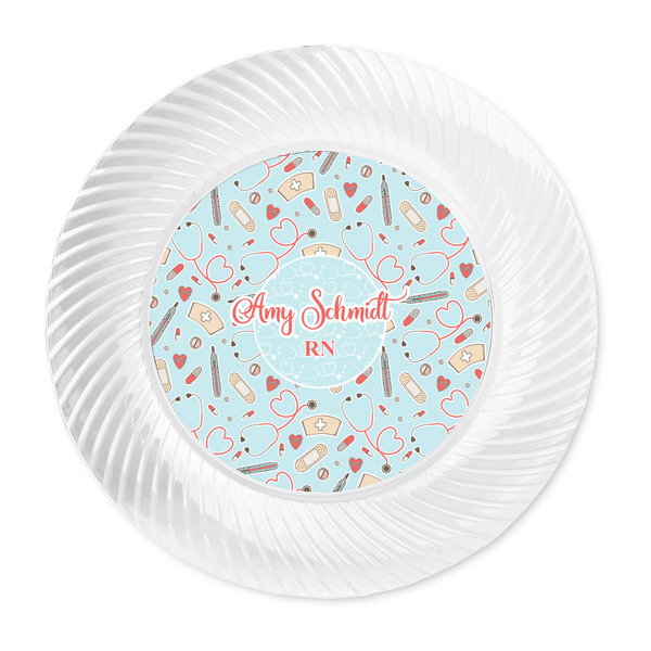 Nurse Plastic Party Dinner Plates - Approval