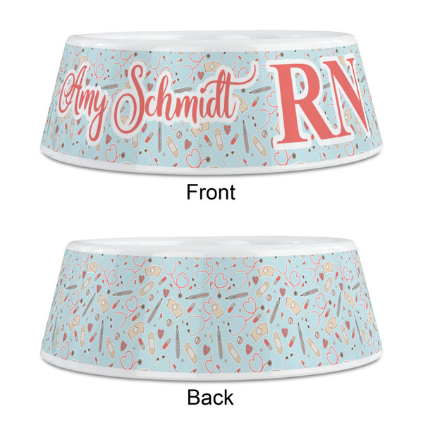 Nurse Plastic Pet Bowls - Medium - APPROVAL