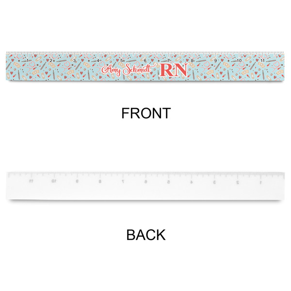 Nurse Plastic Ruler - 12" - APPROVAL