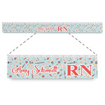 Nurse Plastic Ruler - 12" (Personalized)