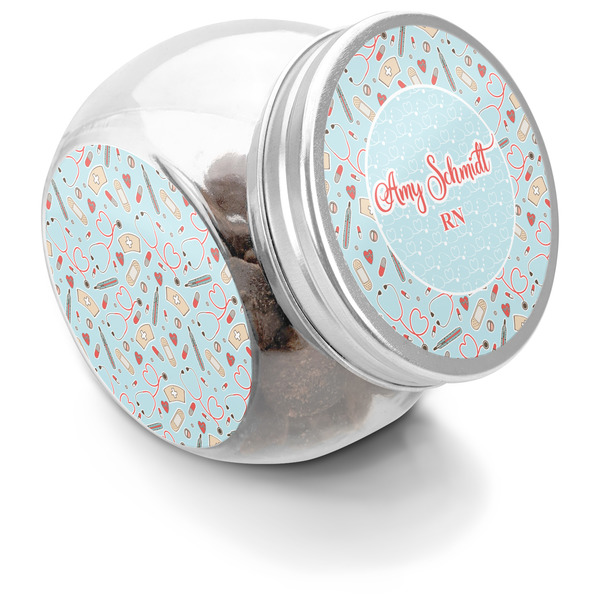 Custom Nurse Puppy Treat Jar (Personalized)