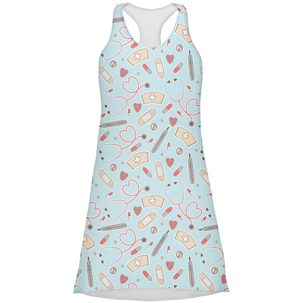 Custom Nurse Racerback Dress - X Large