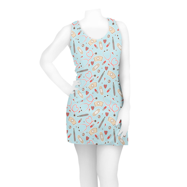 Nurse Racerback Dress - On Model - Front