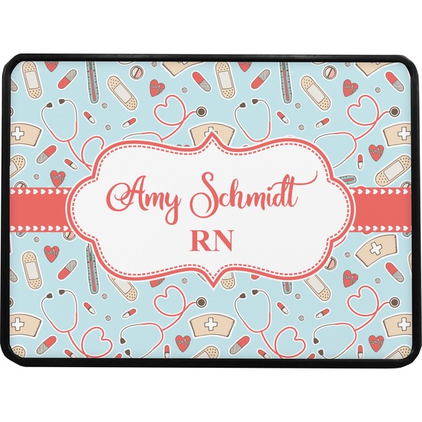 Nurse Rectangular Car Hitch Cover w/ FRP Insert