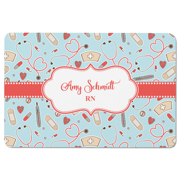 Nurse Rectangular Fridge Magnet - FRONT