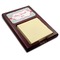 Nurse Red Mahogany Sticky Note Holder (Personalized)