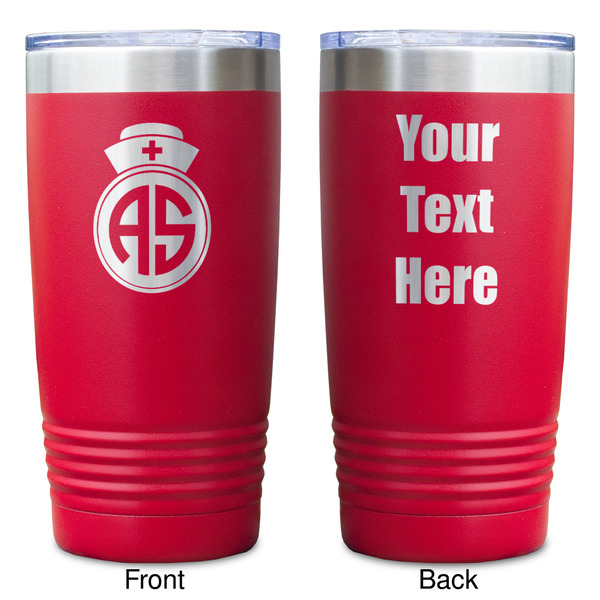 Nurse Red Polar Camel Tumbler - 20oz - Double Sided - Approval