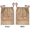 Nurse Santa Sack - Front & Back (Personalized)