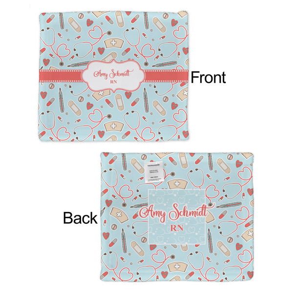Nurse Security Blanket - Front & Back View