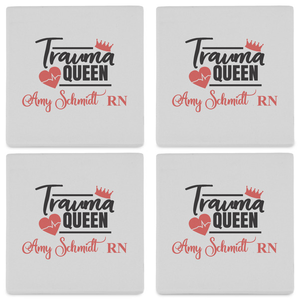 Nurse Set of 4 Sandstone Coasters - See All 4 View
