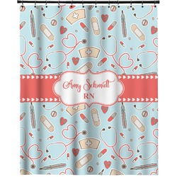 Nurse Extra Long Shower Curtain - 70"x84" (Personalized)