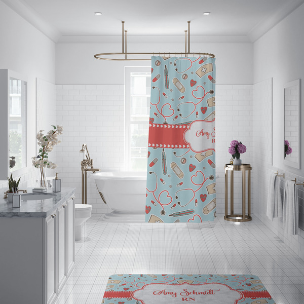 Nurse Shower Curtain - Custom Size