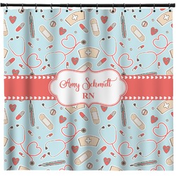Nurse Shower Curtain - Custom Size (Personalized)