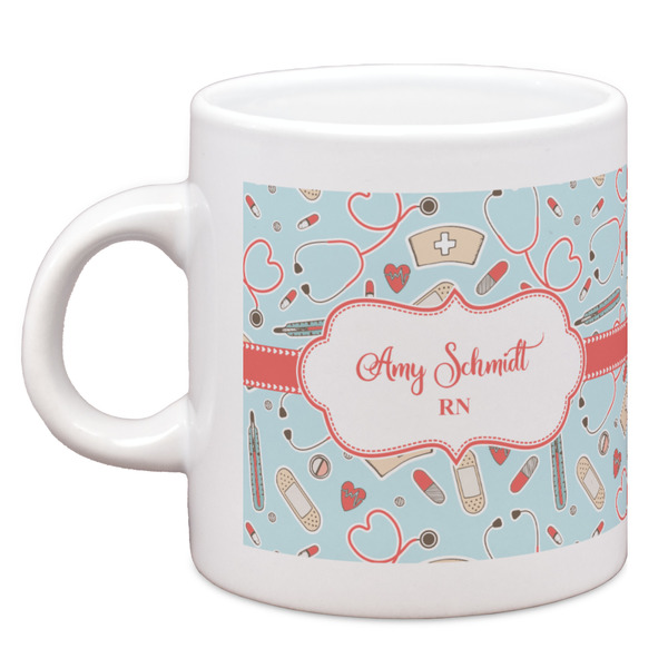 Custom Nurse Espresso Cup (Personalized)