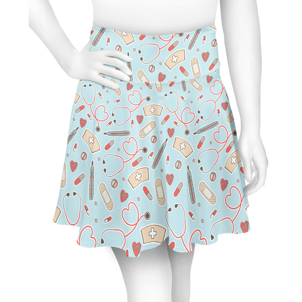 Custom Nurse Skater Skirt - Small