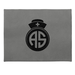 Nurse Small Gift Box w/ Engraved Leather Lid (Personalized)