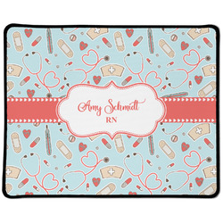 Nurse Large Gaming Mouse Pad - 12.5" x 10" (Personalized)