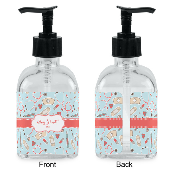 Nurse Glass Soap/Lotion Dispenser - Approval