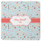 Nurse Square Rubber Backed Coaster (Personalized)