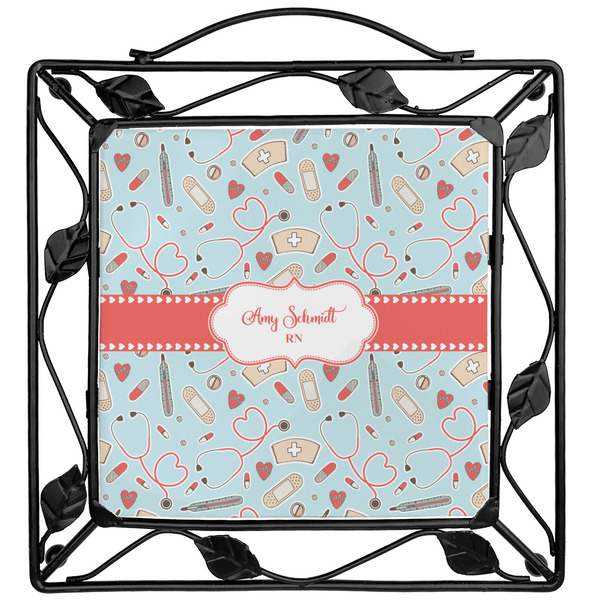 Custom Nurse Square Trivet (Personalized)
