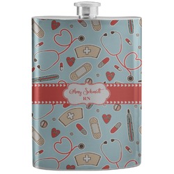 Nurse Stainless Steel Flask (Personalized)