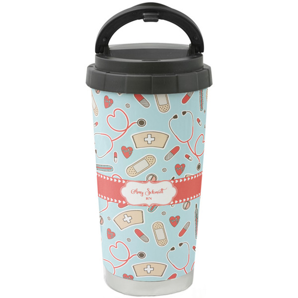 Custom Nurse Stainless Steel Coffee Tumbler (Personalized)