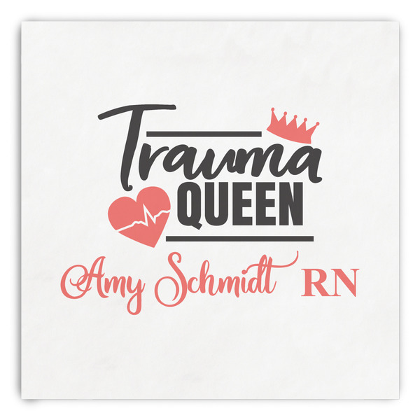Custom Nurse Paper Dinner Napkins (Personalized)