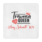 Nurse Standard Decorative Napkins (Personalized)