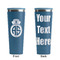 Nurse Steel Blue RTIC Everyday Tumbler - 28 oz. - Front and Back