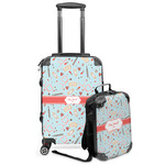 Nurse Kids 2-Piece Luggage Set - Suitcase & Backpack (Personalized)