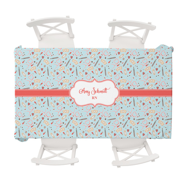 Custom Nurse Tablecloth - 58"x102" (Personalized)