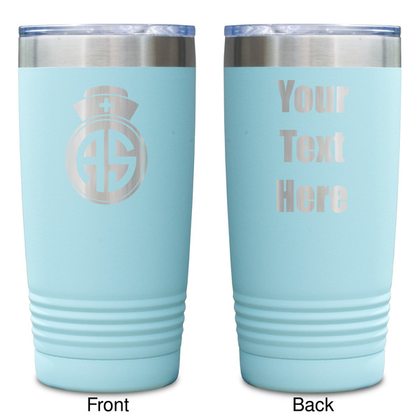 Nurse Teal Polar Camel Tumbler - 20oz -Double Sided - Approval