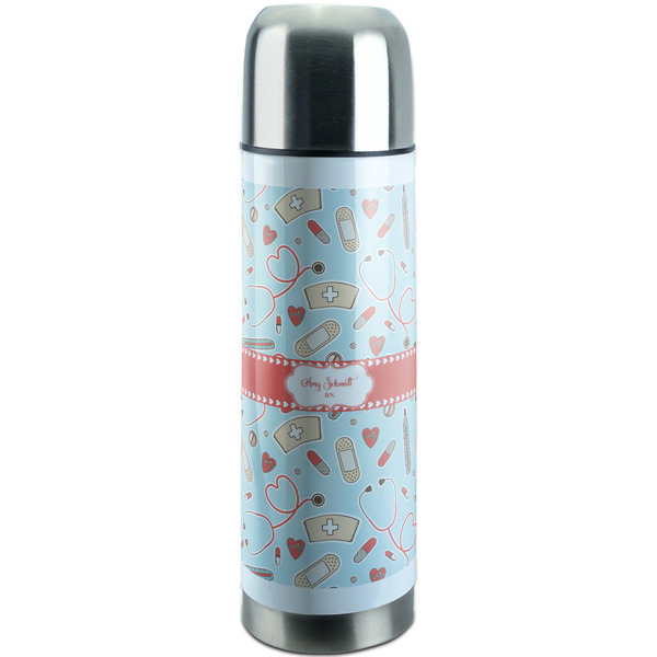 Custom Nurse Stainless Steel Thermos (Personalized)