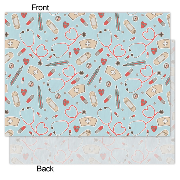 Nurse Tissue Paper - Heavyweight - Medium - Front & Back