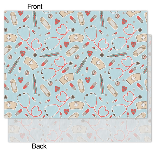 Nurse Tissue Paper - Lightweight - Medium - Front & Back