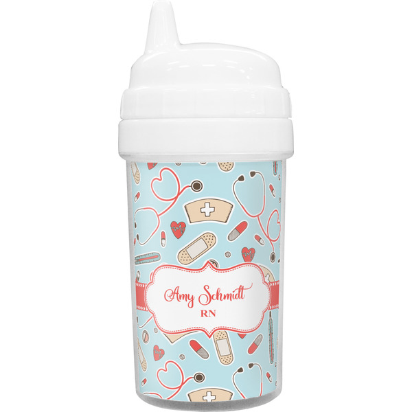 Custom Nurse Toddler Sippy Cup (Personalized)