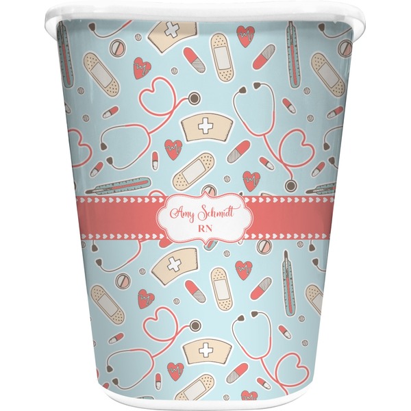 Custom Nurse Waste Basket (Personalized)