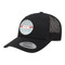 Nurse Trucker Hat - Black (Personalized)