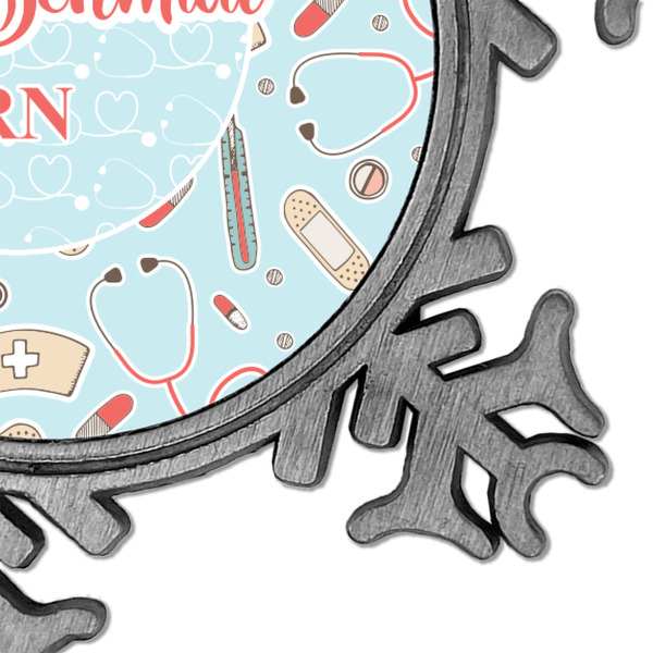 Nurse Vintage Snowflake - Detail
