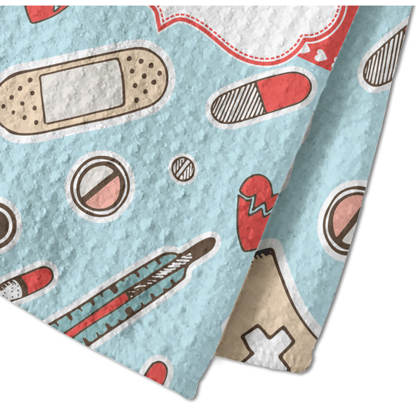 Nurse Waffle Weave Towel - Closeup of Material Image