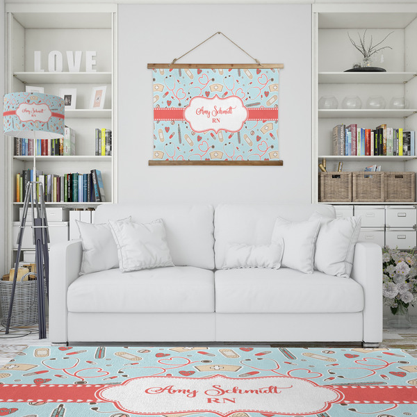 Nurse Wall Hanging Tapestry - IN CONTEXT