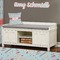 Nurse Wall Name Decal Above Storage bench