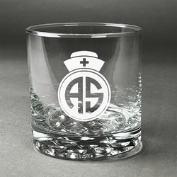 Nurse Whiskey Glass (Single) (Personalized)