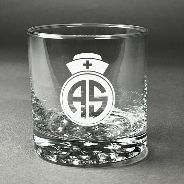 Custom Nurse Whiskey Glass - Engraved (Personalized)