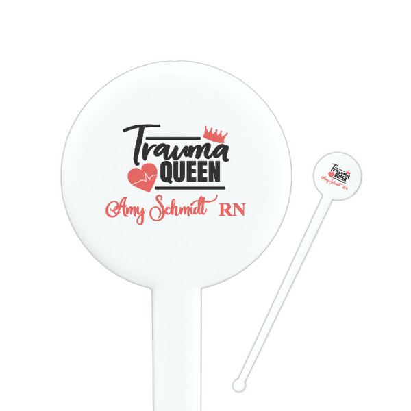 Custom Nurse Round Plastic Stir Sticks (Personalized)