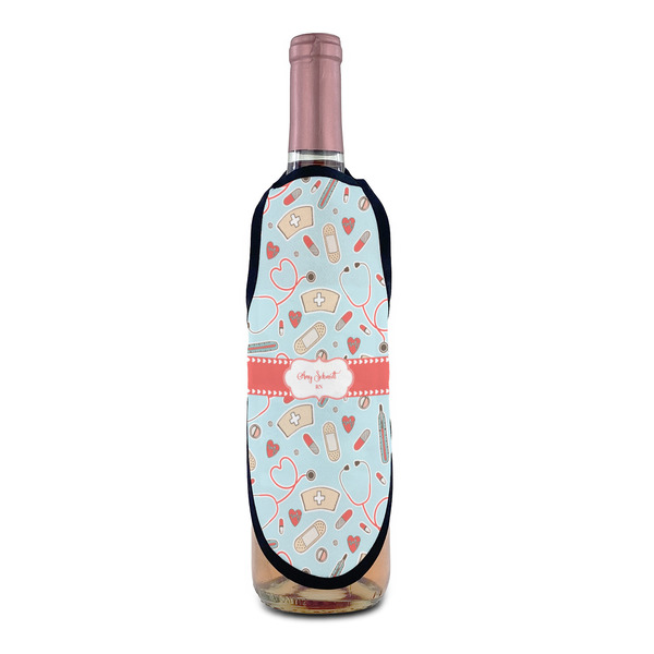 Nurse Wine Bottle Apron - IN CONTEXT