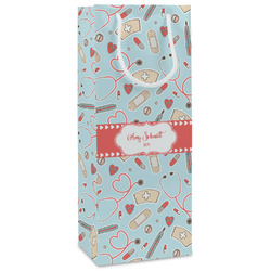 Nurse Wine Gift Bags - Matte (Personalized)